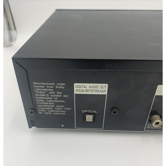 Panasonic DVD-RV31 VTG 1991 DVD Video CD Compact Disc Player WORKS Japan Made - Picture 5 of 10